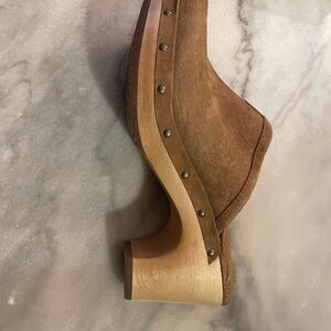 UGG Tan Suede Slip-Ons